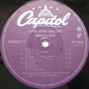 Long John Baldry - Baldry's Out! 1979 - Quarantunes