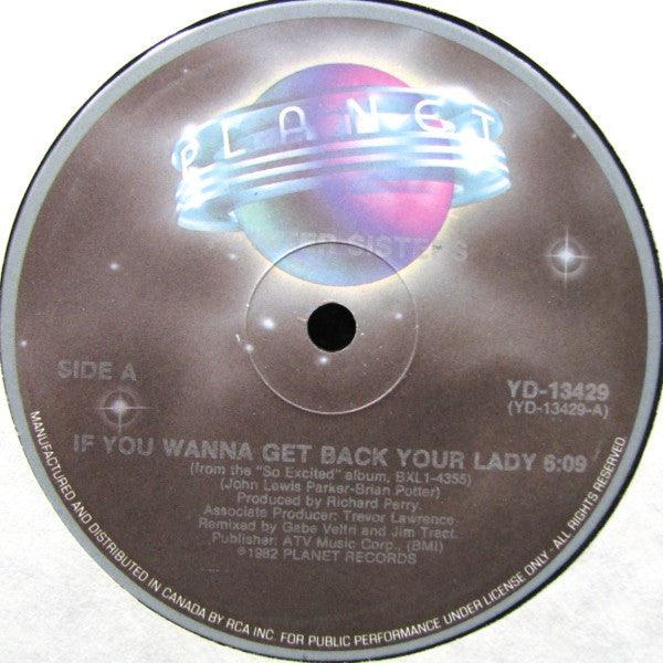 Pointer Sisters - If You Wanna Get Back Your Lady / I'm So Excited (12") 1982 - Quarantunes