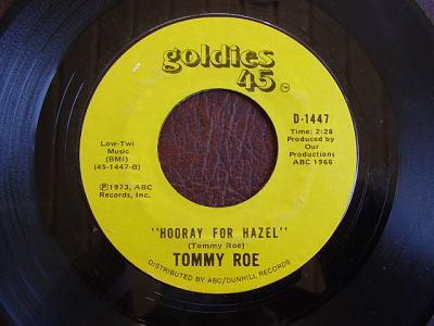 Tommy Roe - Dizzy / Hooray For Hazel - Quarantunes