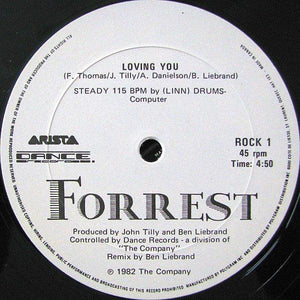 Forrest - Rock The Boat - 1982 - Quarantunes