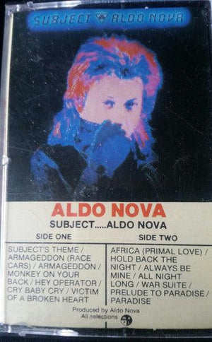 Aldo Nova - Subject.....Aldo Nova 1987 - Quarantunes