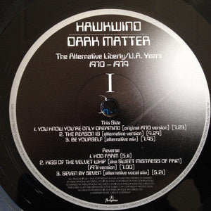 Hawkwind - Dark Matter (The Alternative Liberty / U.A. Years 1970 1974) (2 x LP, RSD) 2018 - Quarantunes