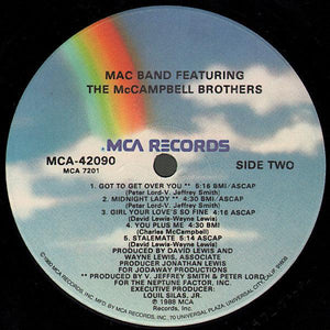 Mac Band Featuring The McCampbell Brothers - Mac Band - 1988 - Quarantunes