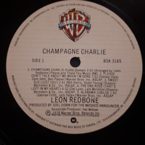 Leon Redbone - Champagne Charlie - 1978 - Quarantunes