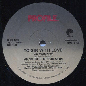 Vicki Sue Robinson - To Sir With Love - Quarantunes