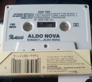 Aldo Nova - Subject.....Aldo Nova 1987 - Quarantunes