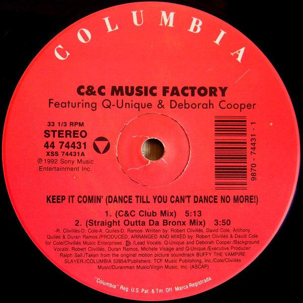 C + C Music Factory - Keep It Comin' (Dance Till You Can't Dance No More!) - 1992 - Quarantunes