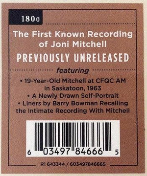Joni Mitchell - Early Joni - 1963 2020 - Quarantunes