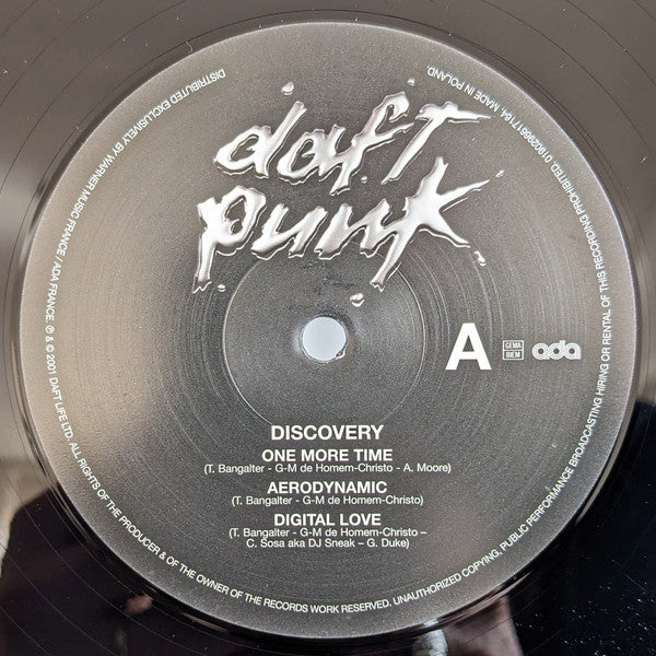 Daft Punk - Discovery - 2022 – Press Vinyl Cafe