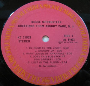 Bruce Springsteen - Greetings From Asbury Park, N.J. 1973 - Quarantunes