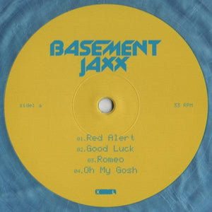 Basement Jaxx - The Singles (2 x LP, Blue / Yellow) 2014 - Quarantunes