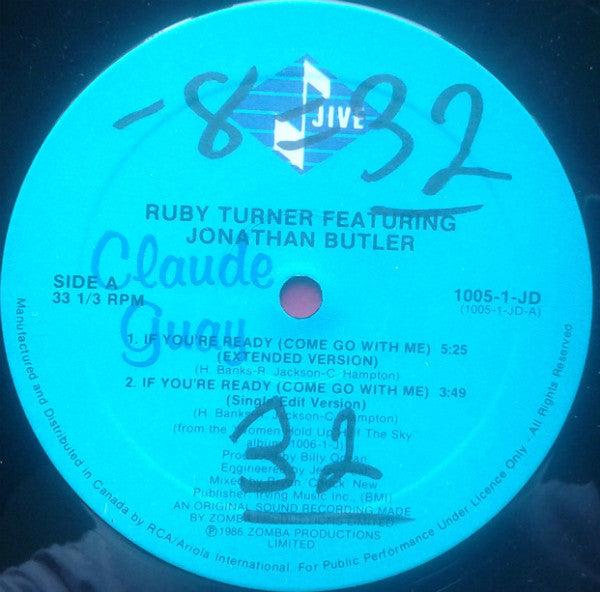 Ruby Turner & Jonathan Butler - If You're Ready (Come Go With Me) (12") 1986 - Quarantunes