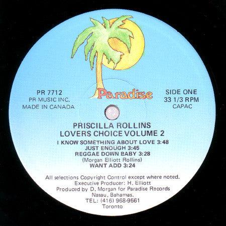 Priscilla Rollins - Lovers Choice, Volume 2 - Quarantunes