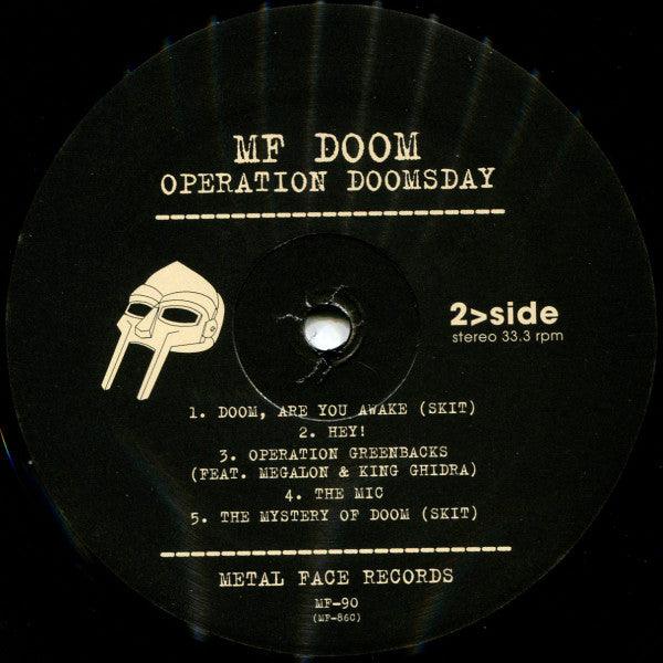 MF Doom - Operation: Doomsday (2 x LP, bent corner) 2013 - Quarantunes