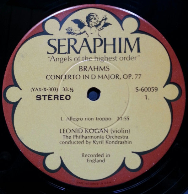 Leonid Kogan - Brahms: Violin Concerto 