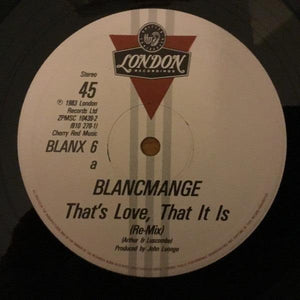 Blancmange - That's Love, That It Is (New Dance Mix Version) - 1983 - Quarantunes