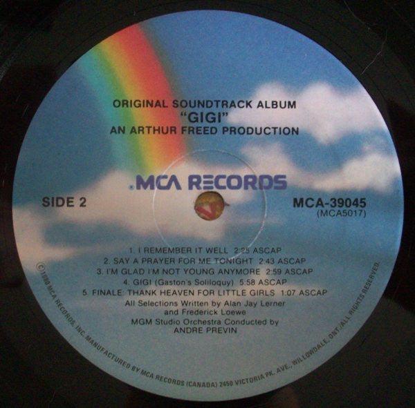 Various - Gigi - The Original Sound Track Album - 1985 - Quarantunes