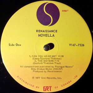 Renaissance - Novella 1977 - Quarantunes