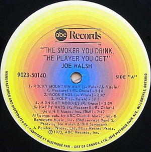 Joe Walsh - The Smoker You Drink, The Player You Get 1973 - Quarantunes