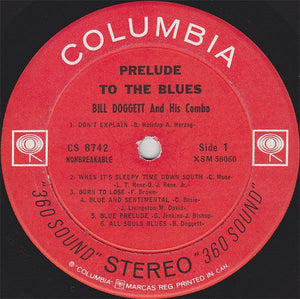 Bill Doggett Combo - Prelude To The Blues - Quarantunes
