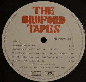 Bruford - The Bruford Tapes - 1979 - Quarantunes
