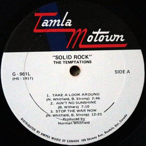 The Temptations - Solid Rock 1972 - Quarantunes