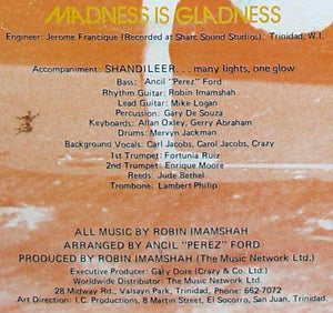 Crazy - Madness Is Gladness 1980 - Quarantunes