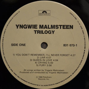 Yngwie J. Malmsteen - Trilogy 1986 - Quarantunes
