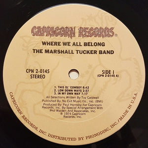The Marshall Tucker Band - Where We All Belong
