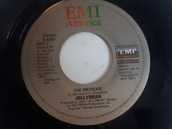 John "Jellybean" Benitez - Sidewalk Talk / The Mexican - 1984 - Quarantunes