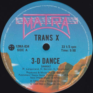 Trans-X - 3-D Dance (Remix) - 1984 - Quarantunes