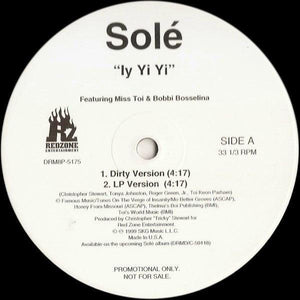 Solé - Iy Yi Yi - 1999 - Quarantunes
