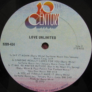 Love Unlimited - Under The Influence Of... Love Unlimited 1973 - Quarantunes