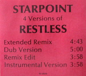 Starpoint - Restless - Quarantunes