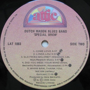 Dutch Mason Blues Band - Special Brew - 1980 - Quarantunes