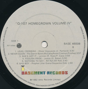 Various - Q107 Homegrown - Volume IV