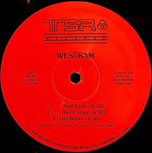 WestBam - The Roof Is On Fire / And Party - 1991 - Quarantunes