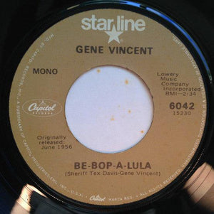 Gene Vincent - Be-Bop-A-Lula / Lotta Lovin' - Quarantunes