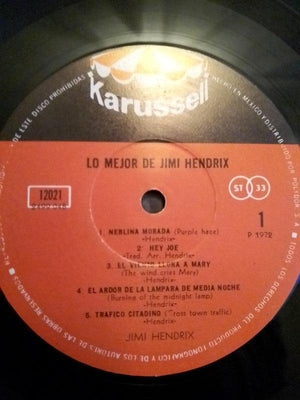 Jimi Hendrix - Lo Mejor De Jimi Hendrix - 1972 - Quarantunes