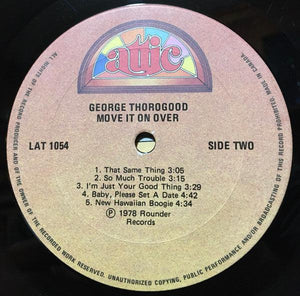George Thorogood And The Destroyers - Move It On Over 1978 - Quarantunes