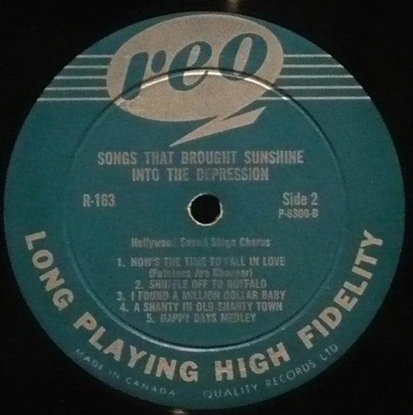 The Hollywood Sound Stage Chorus - Songs That Brought Sunshine Into The Depression! - Quarantunes