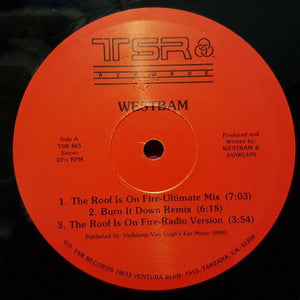 WestBam - The Roof Is On Fire / And Party - 1991 - Quarantunes