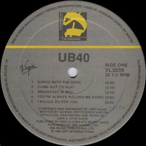 UB40 - UB40 1988 - Quarantunes