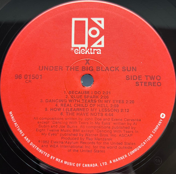 X (5) - Under The Big Black Sun