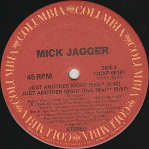 Mick Jagger - Just Another Night - 1985 - Quarantunes