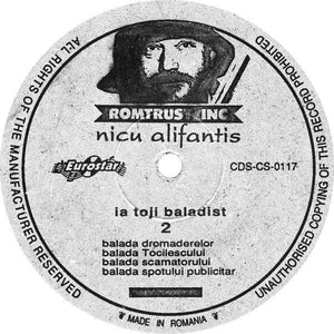 Nicu Alifantis - Ia Toji Baladist - 1992 - Quarantunes