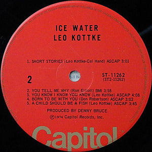 Leo Kottke - Ice Water 1974 - Quarantunes
