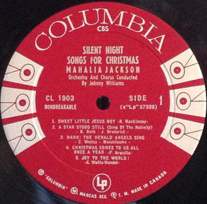 Mahalia Jackson - Silent Night - Songs For Christmas 1962 - Quarantunes