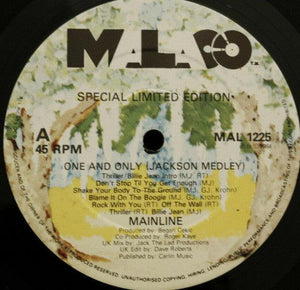 Main Line - One And Only (The Jackson Medley) - 1984 - Quarantunes