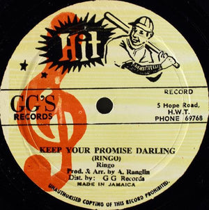 El Pedo & The Sonics|Ringo (5) - Stand By Me / Keep Your Promise Darling (12") - Quarantunes